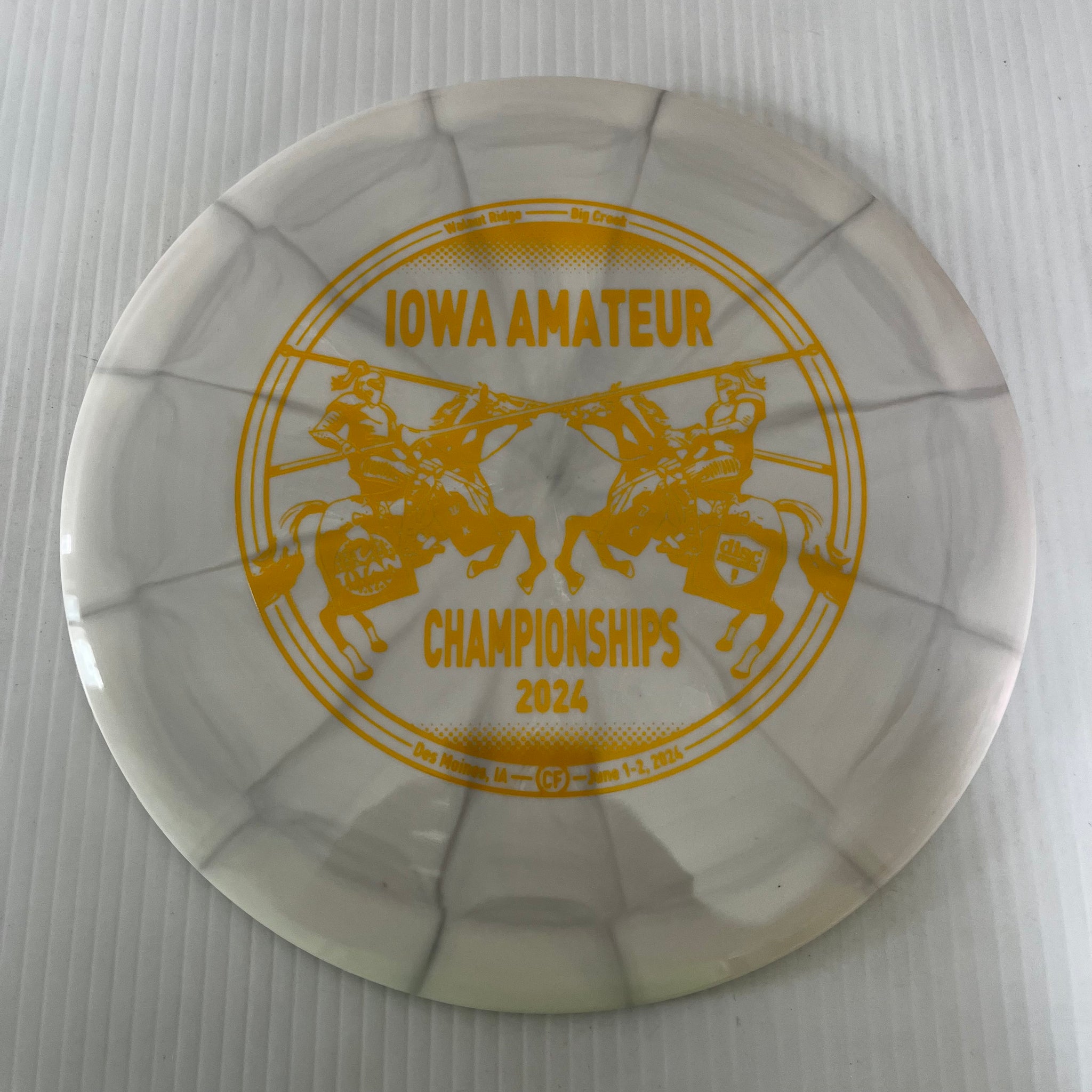 Discmania 2024 Iowa Amateur Championships Lux Vapor Paradigm 12/6/-1.5/2