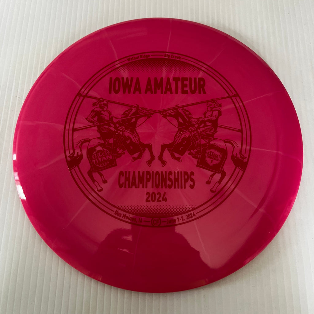 Discmania 2024 Iowa Amateur Championships Lux Vapor Paradigm 12/6/-1.5/2