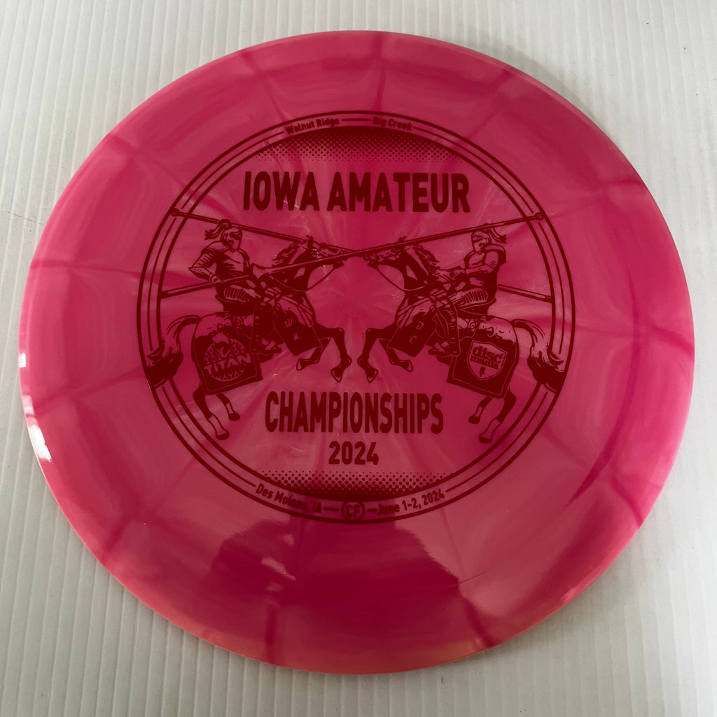 Discmania 2024 Iowa Amateur Championships Lux Vapor Paradigm 12/6/-1.5/2