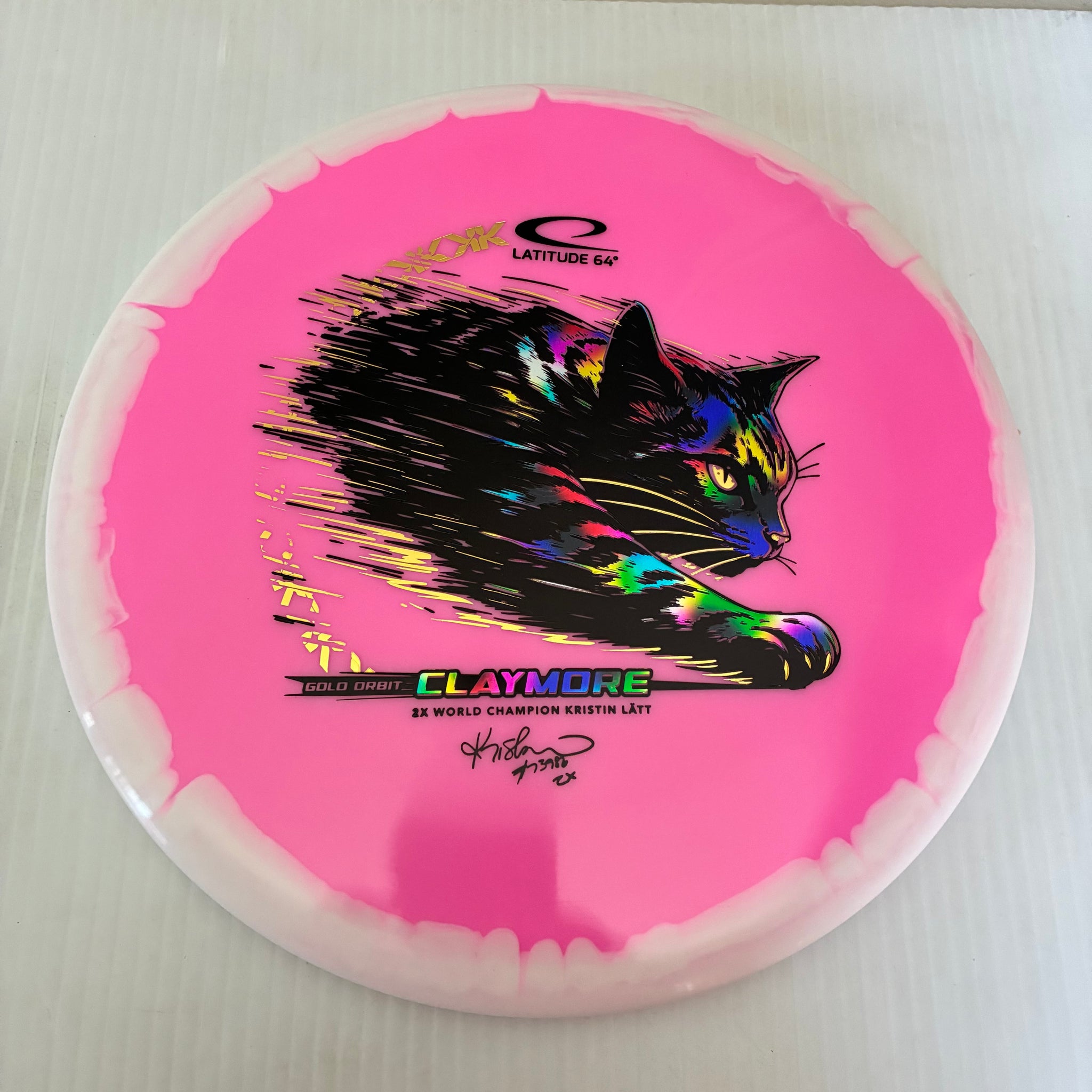 Latitude 64° 2026 Kristin Lätt Team Series Gold Orbit Claymore 5/5/-1/1