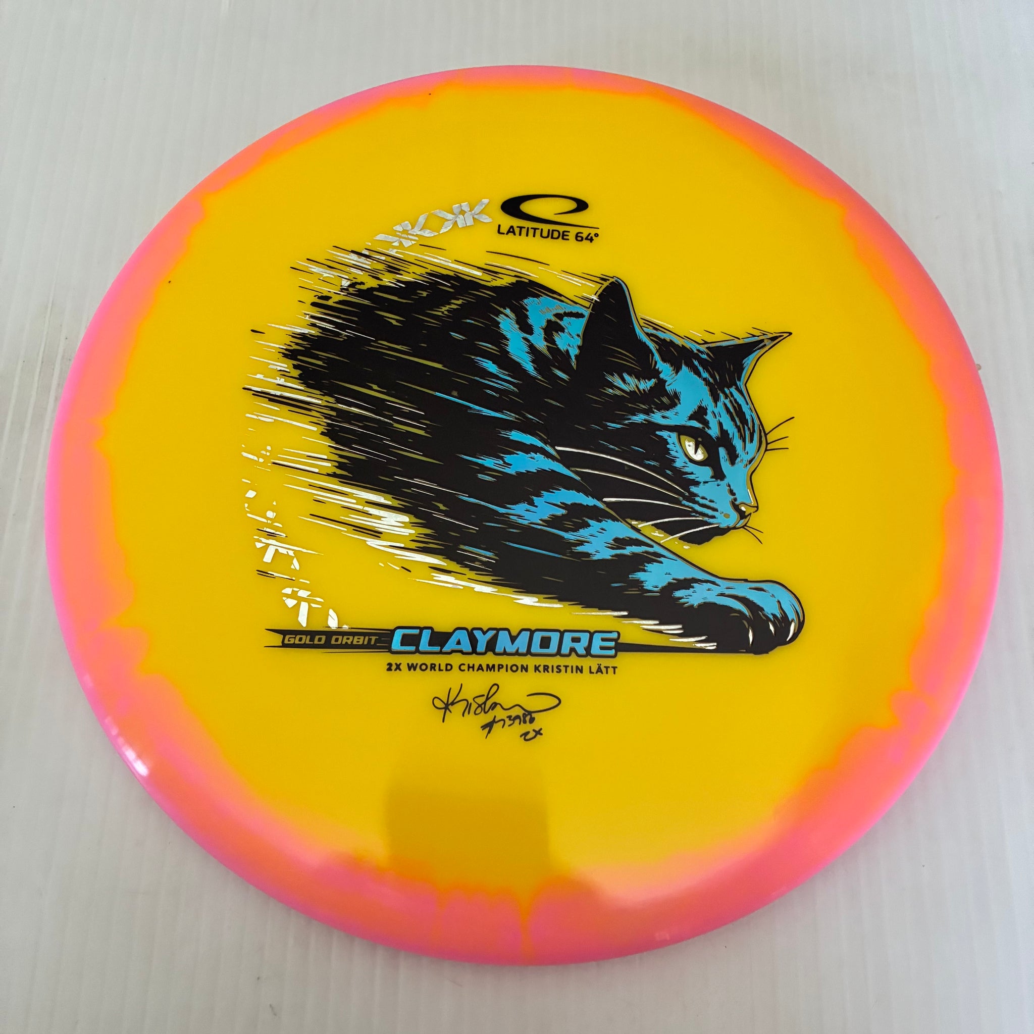 Latitude 64° 2026 Kristin Lätt Team Series Gold Orbit Claymore 5/5/-1/1