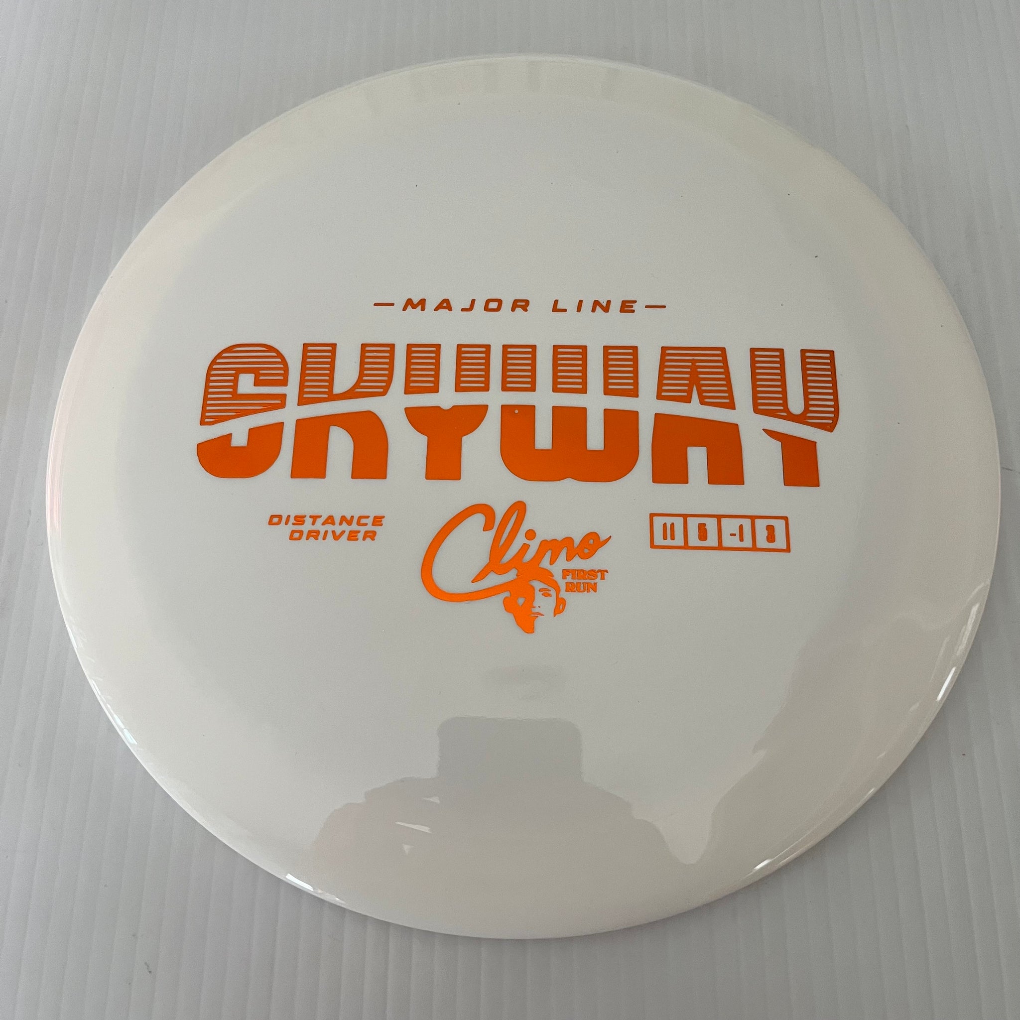 Climo Disc Golf First Run Major Line Skyway 11/5/-1/3