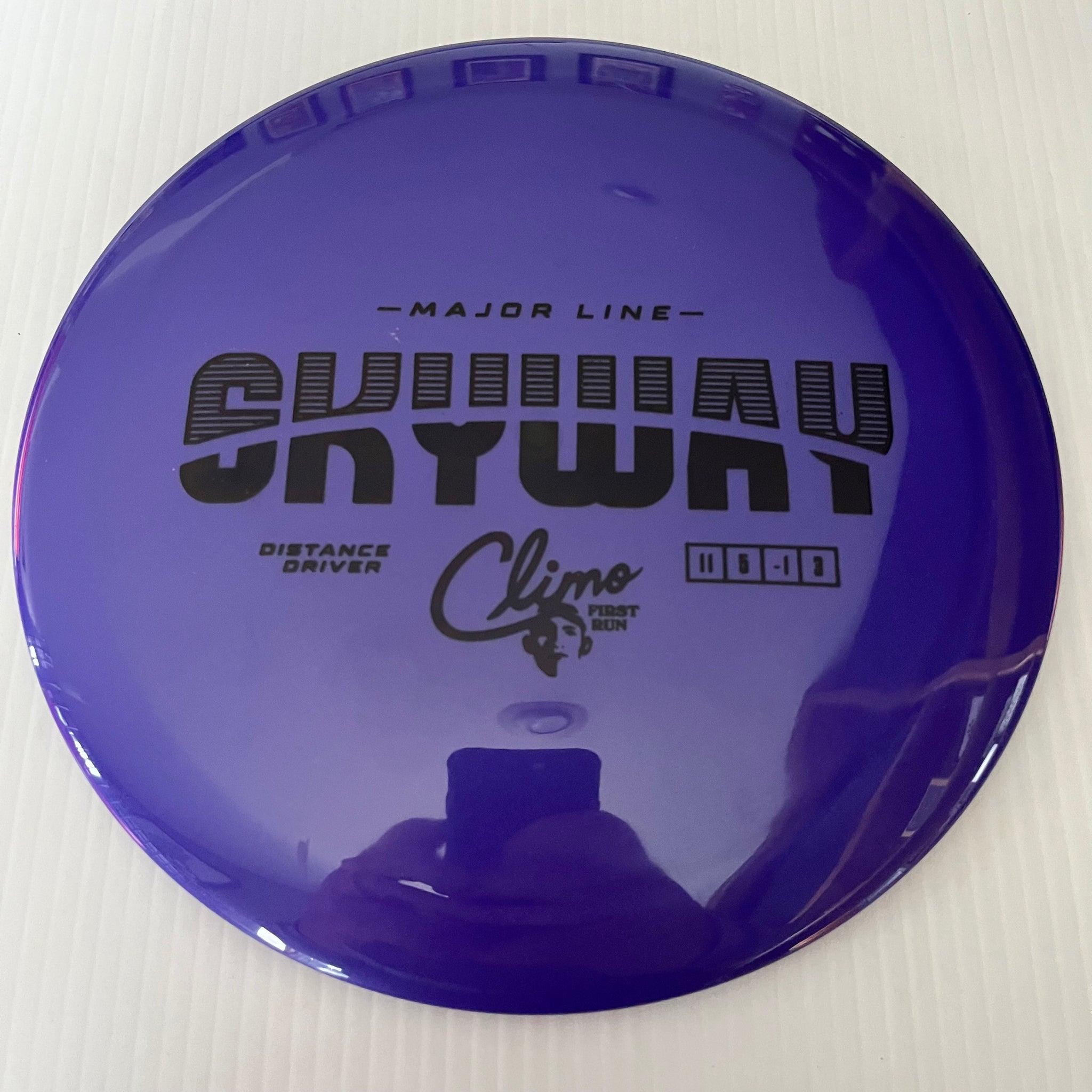 Climo Disc Golf First Run Major Line Skyway 11/5/-1/3
