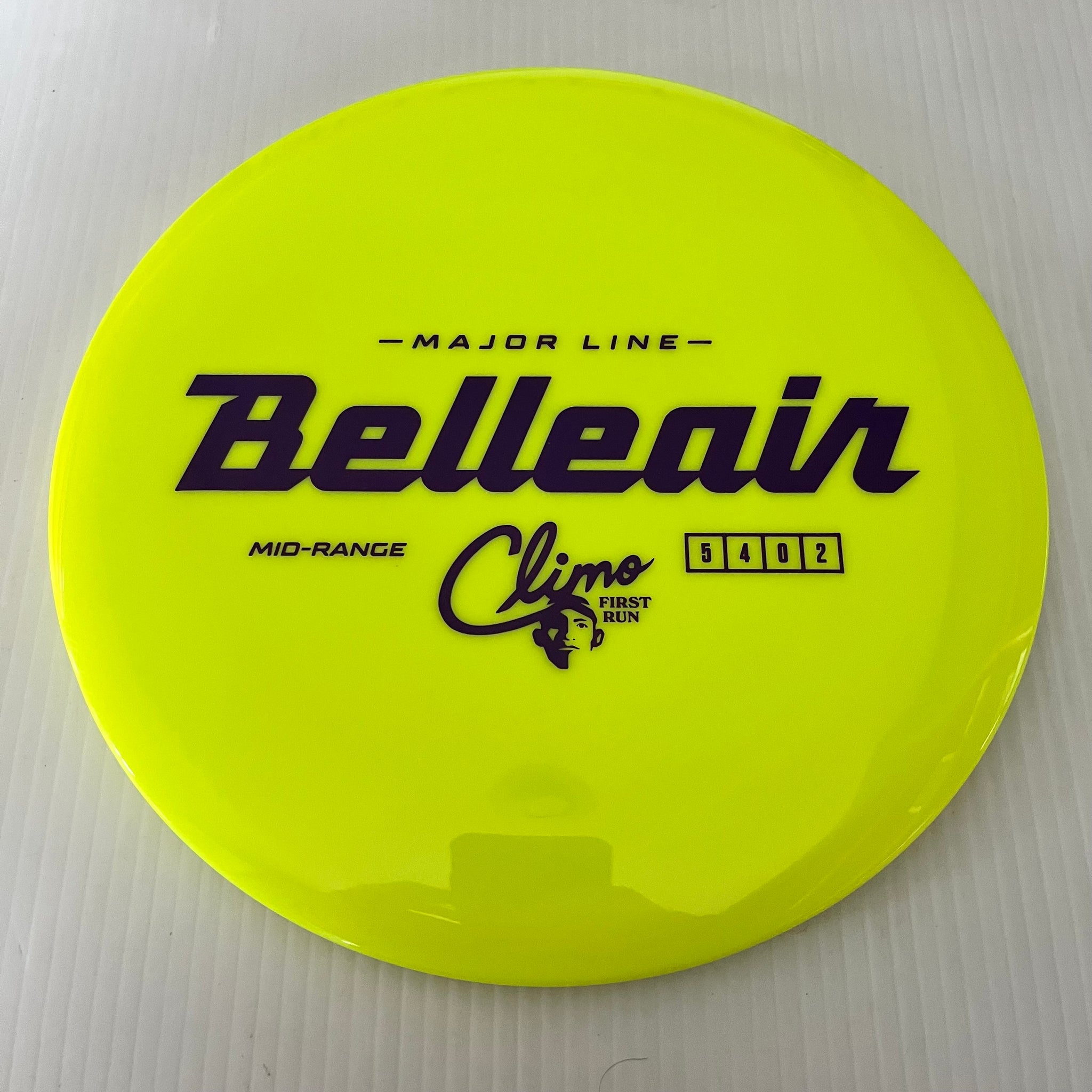 Climo Disc Golf First Run Major Line Belleair 5/4/0/2