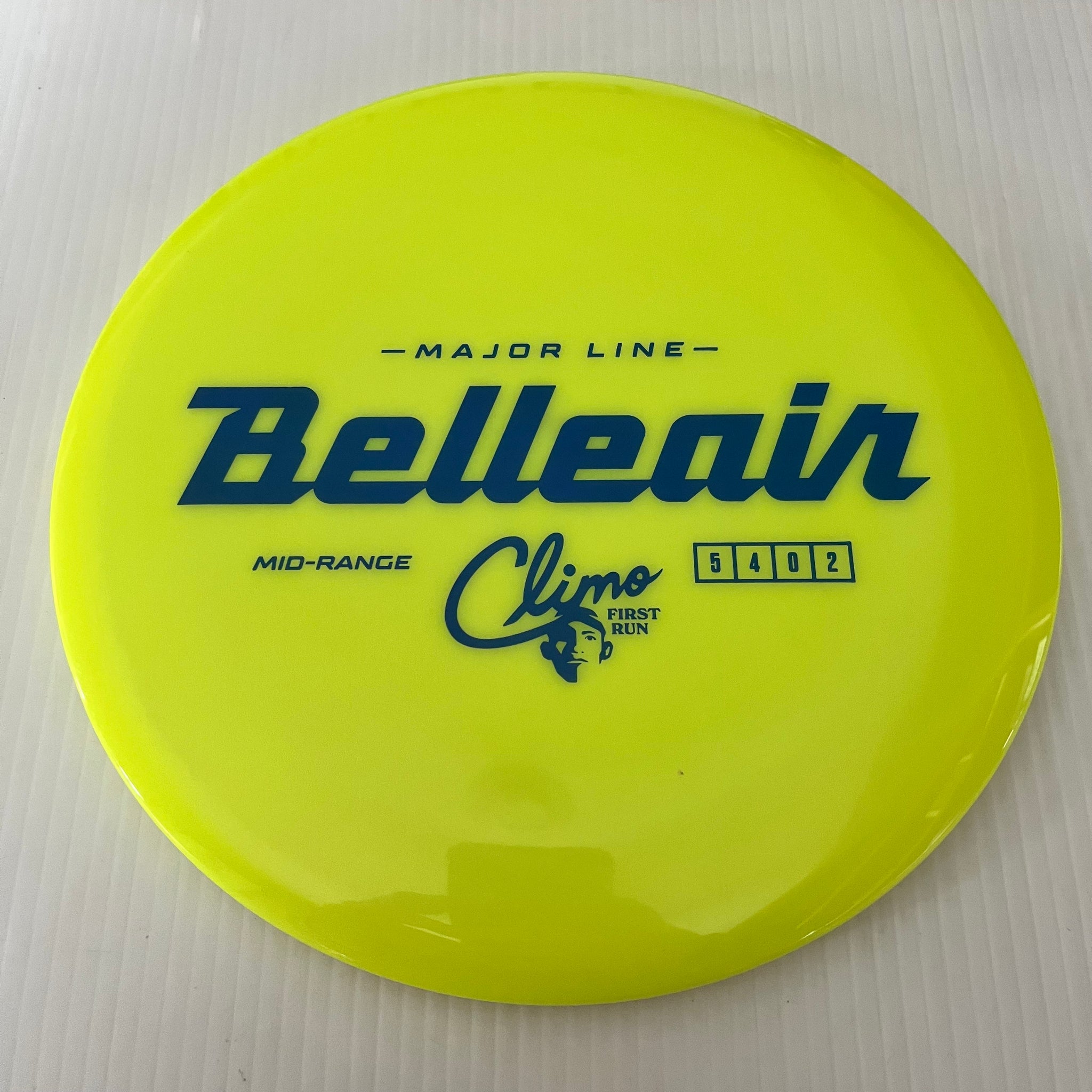 Climo Disc Golf First Run Major Line Belleair 5/4/0/2