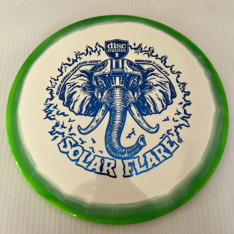 Discmania 2024 Alden Harris Signature Series Solar Flare Horizon S-Line FD3 9/4/0/3