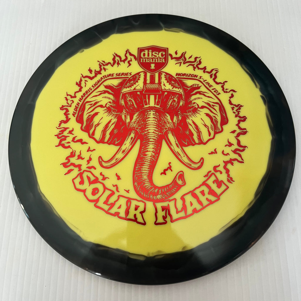 Discmania 2024 Alden Harris Signature Series Solar Flare Horizon S-Line FD3 9/4/0/3