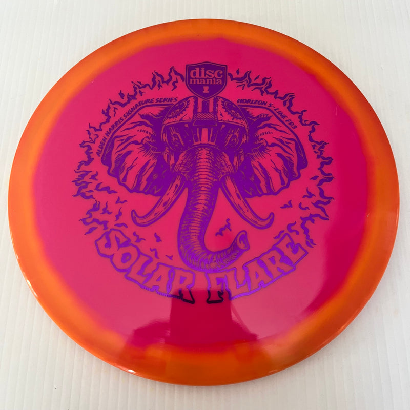 Discmania 2024 Alden Harris Signature Series Solar Flare Horizon S-Line FD3 9/4/0/3