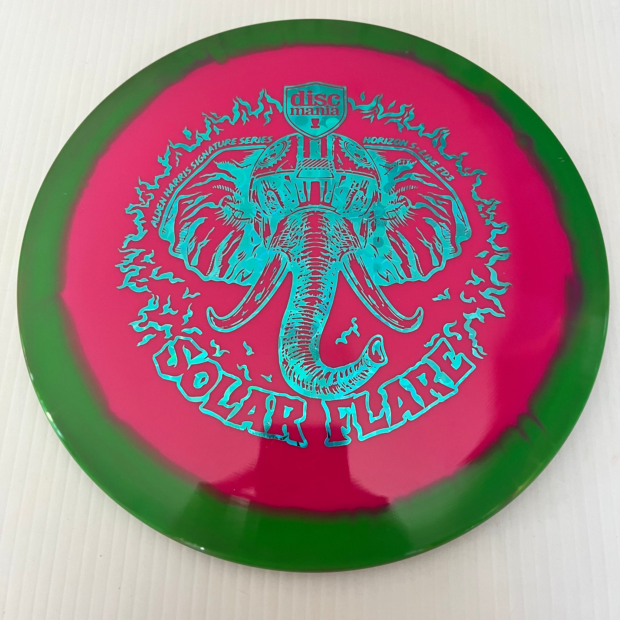 Discmania 2024 Alden Harris Signature Series Solar Flare Horizon S-Line FD3 9/4/0/3