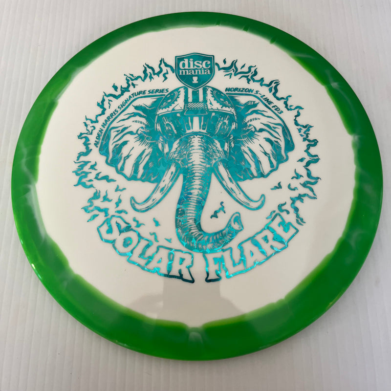 Discmania 2024 Alden Harris Signature Series Solar Flare Horizon S-Line FD3 9/4/0/3