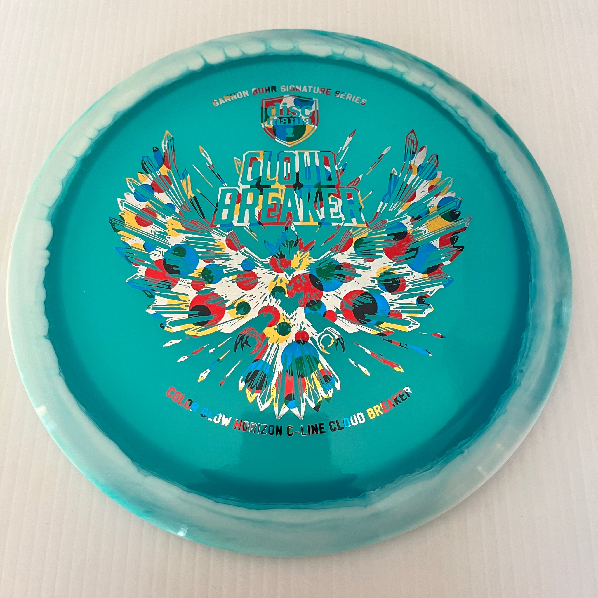 Discmania Gannon Buhr Creator Series Color Glow Horizon C-Line Cloud Breaker 12/5/-1/3