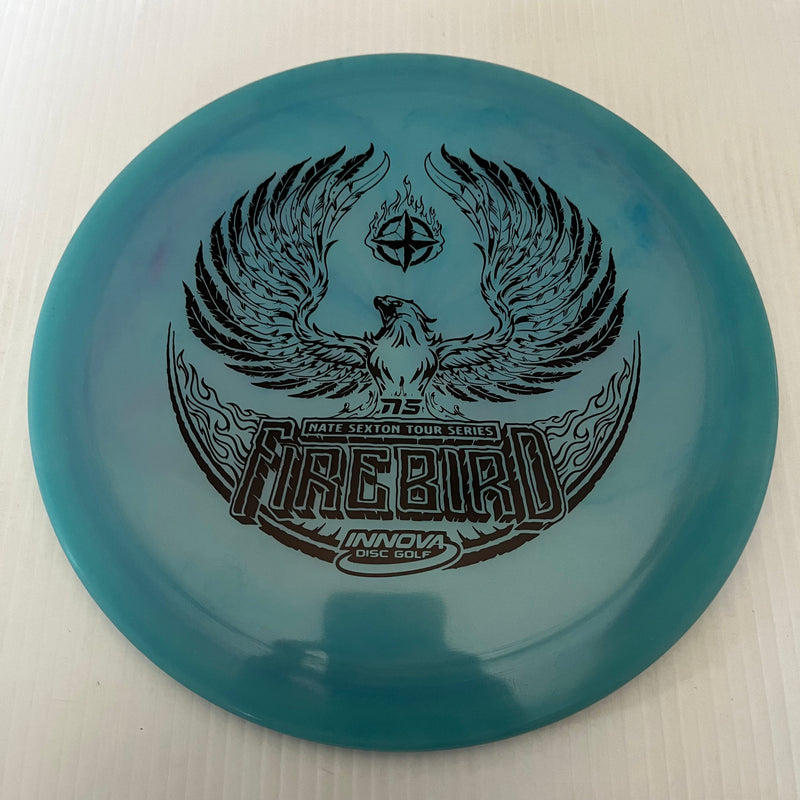 Innova 2021 Nate Sexton Tour Series Color Glow Champion Firebird 9/3/0/4