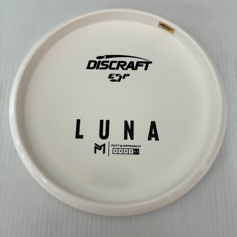 Discraft Paul McBeth Dyer's Delight White ESP Luna 3/3/0/3