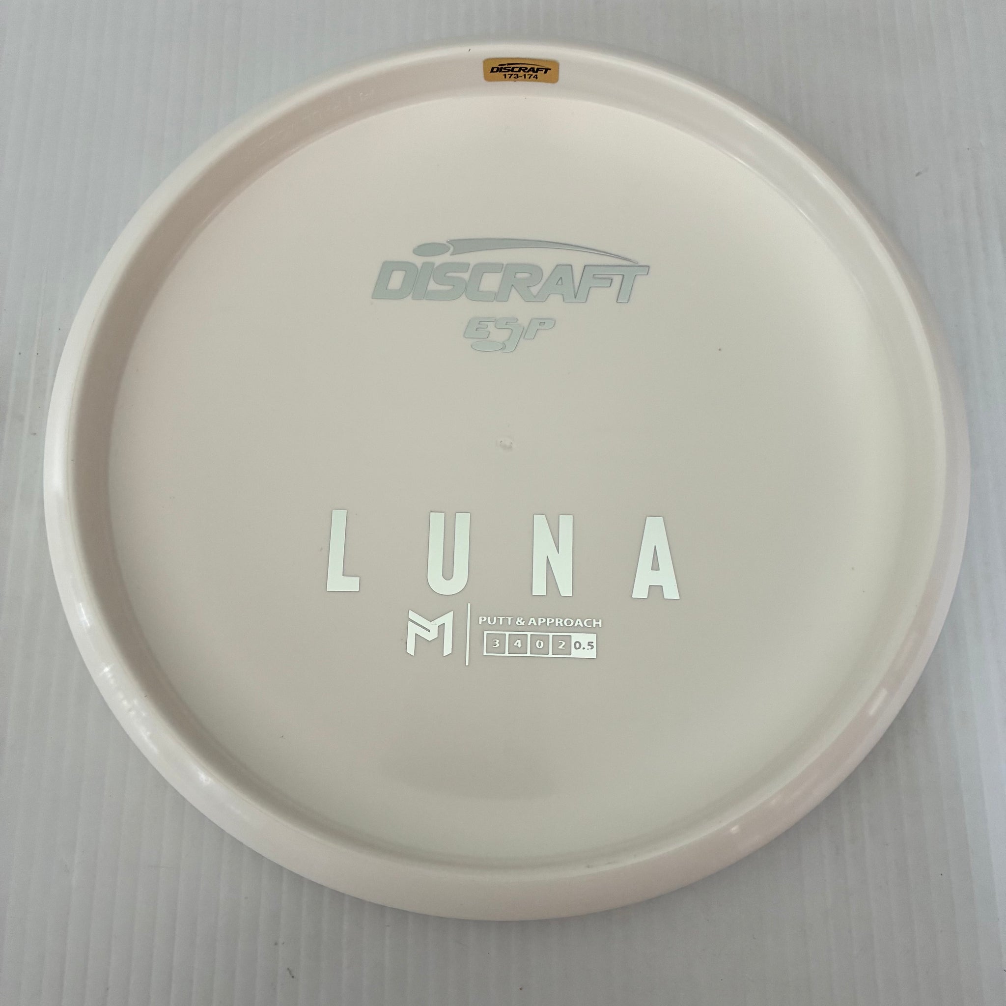 Discraft Paul McBeth Dyer's Delight White ESP Luna 3/4/0/2