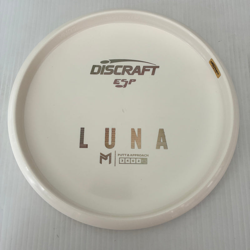 Discraft Paul McBeth Dyer's Delight White ESP Luna 3/3/0/3