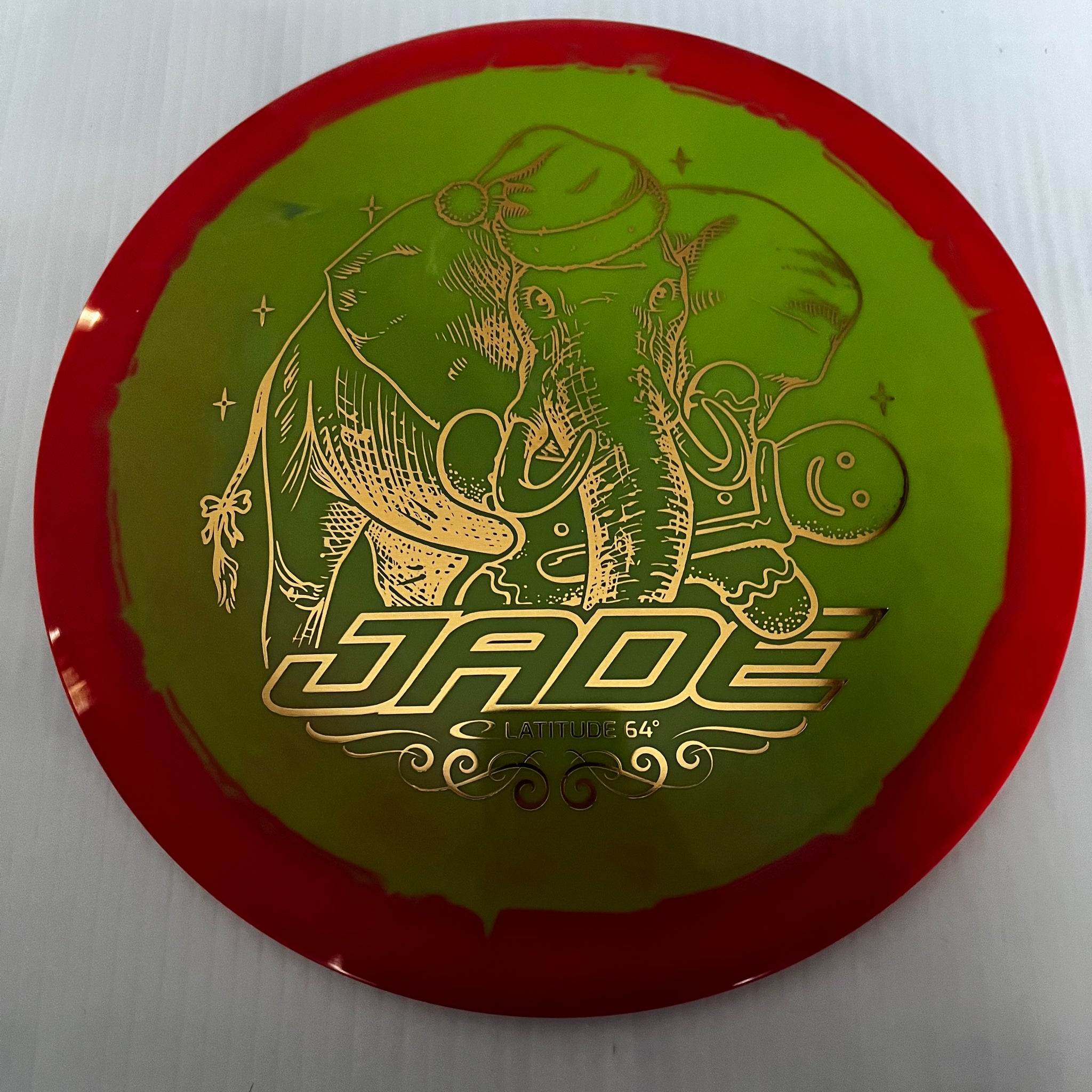 Latitude 64° Gold Orbit White Elephant Jade 9/6/-2/1