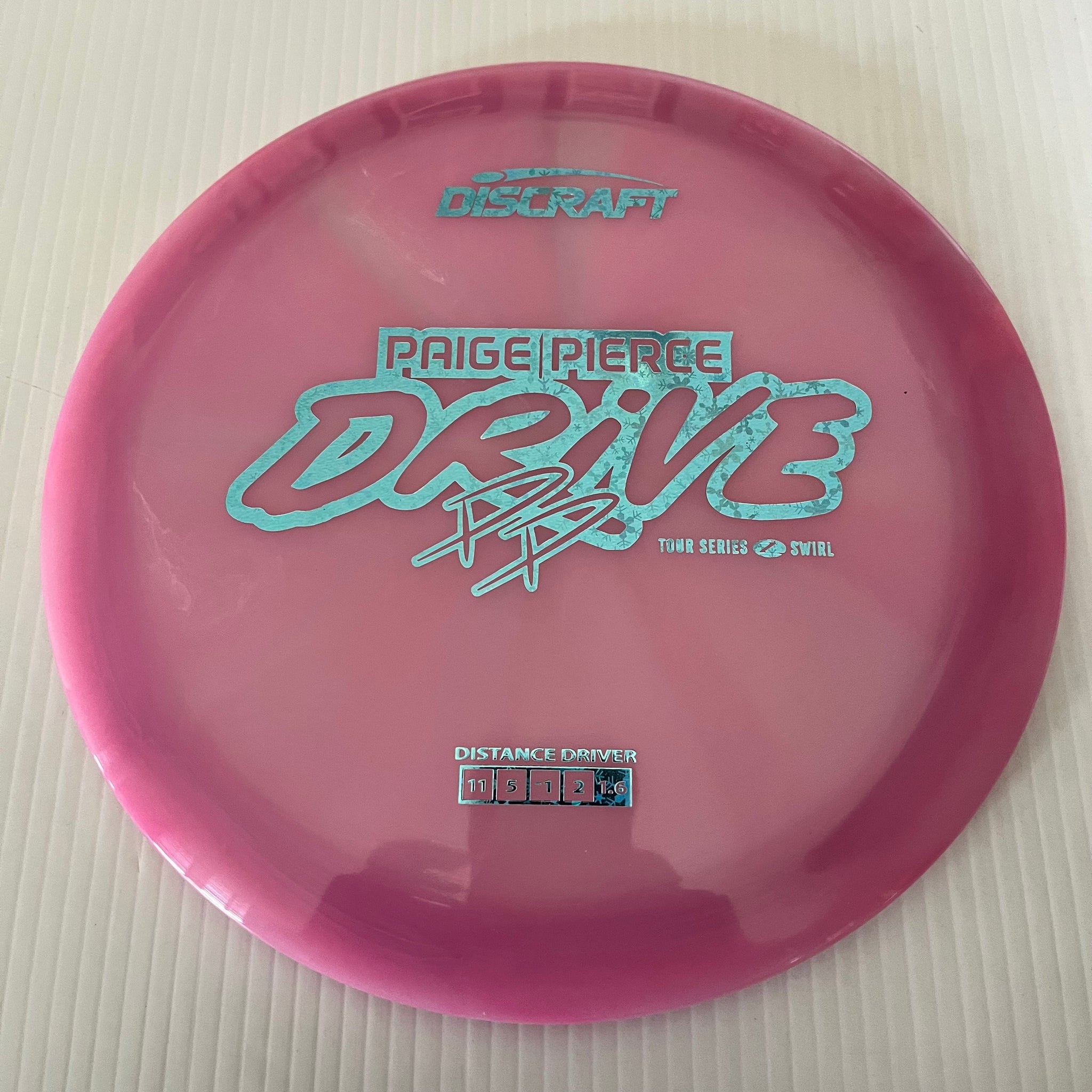 Discraft 2025 Paige Pierce Tour Series Z Swirl Blend Drive 11/5/-1/2