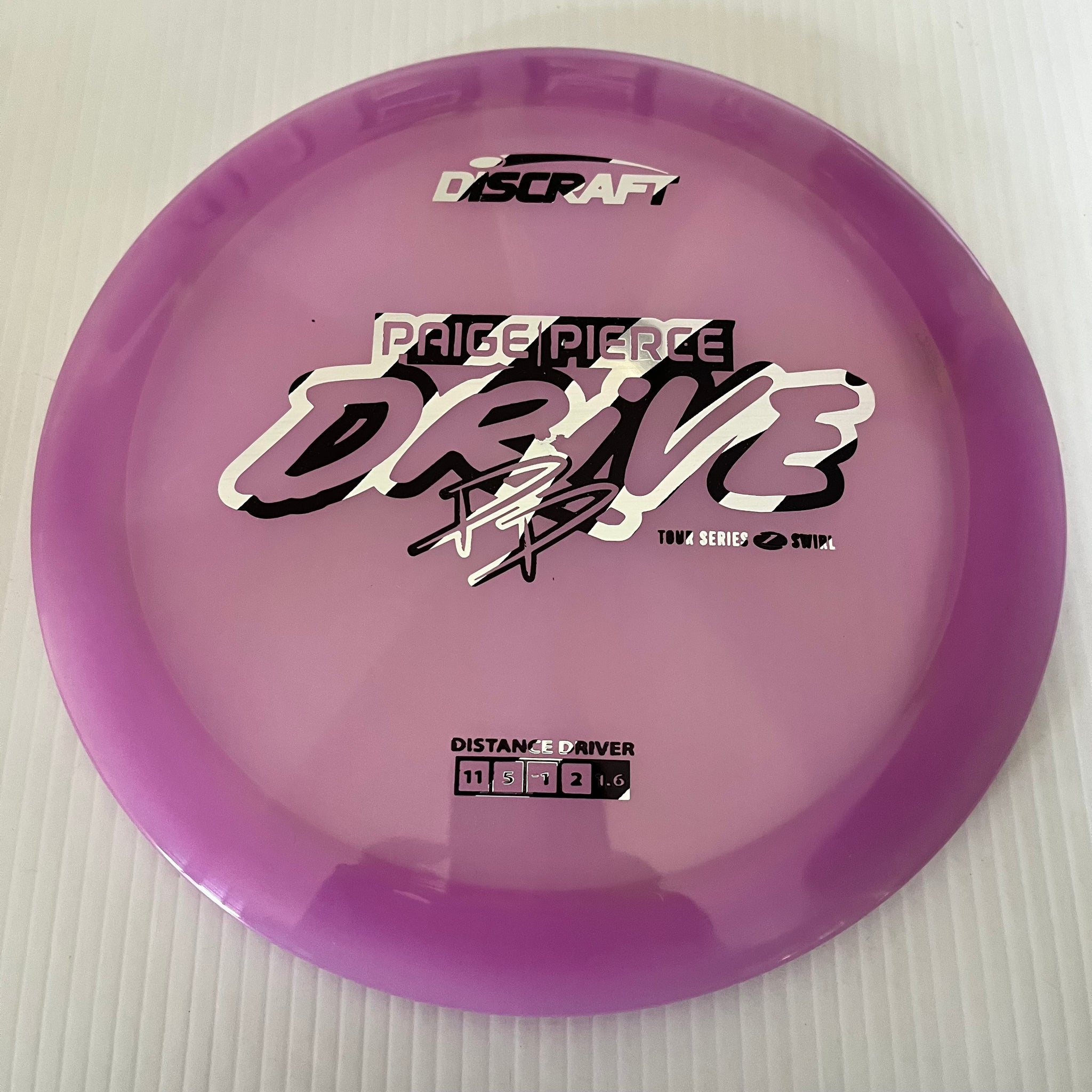 Discraft 2025 Paige Pierce Tour Series Z Swirl Blend Drive 11/5/-1/2