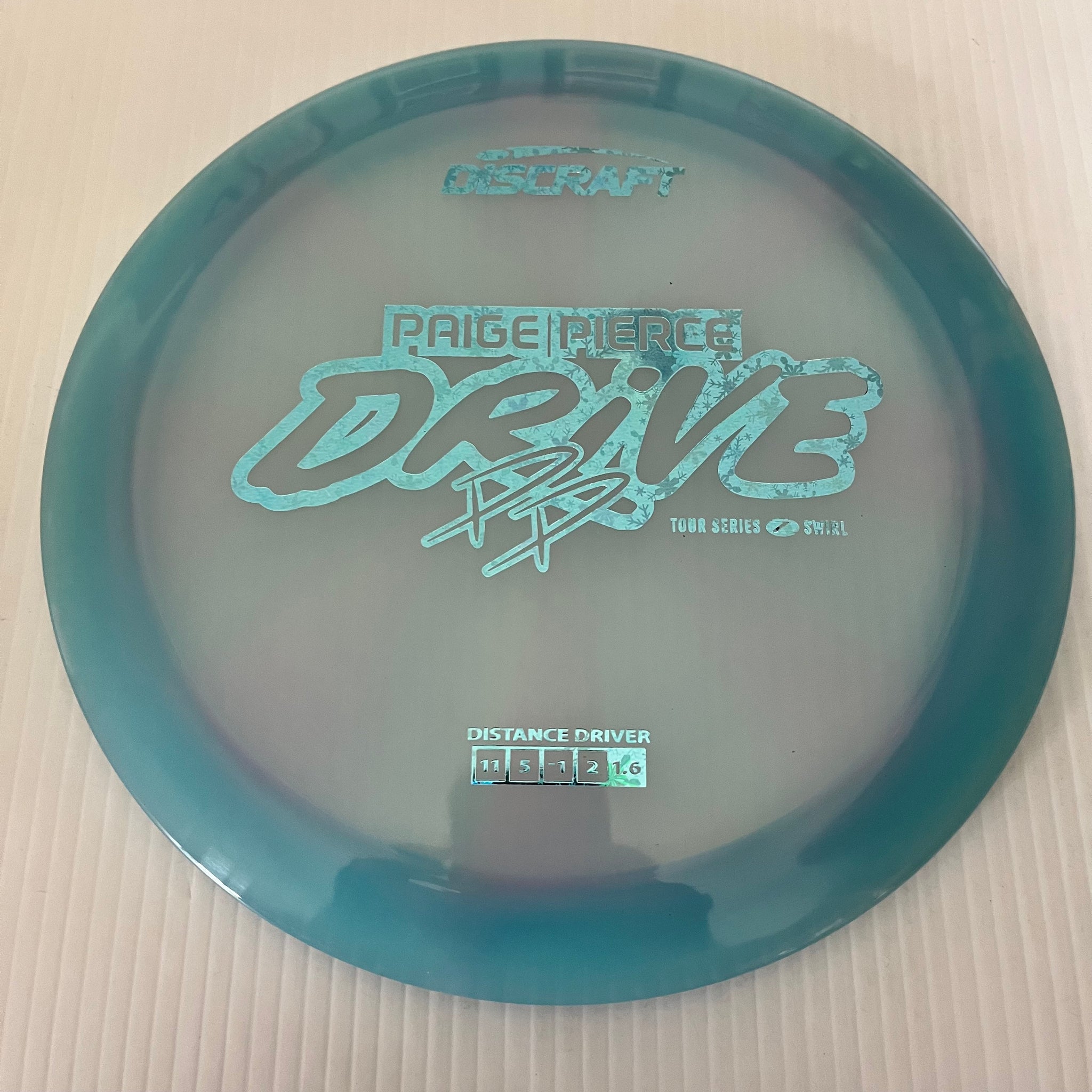 Discraft 2025 Paige Pierce Tour Series Z Swirl Blend Drive 11/5/-1/2