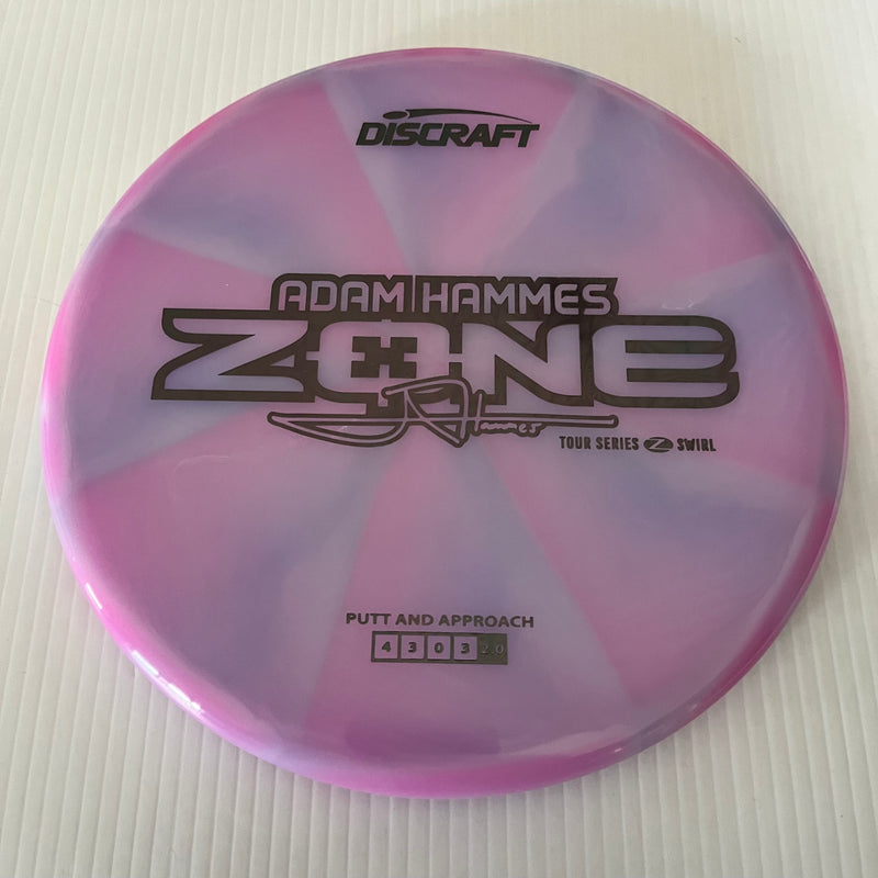 Discraft 2025 Adam Hammes Tour Series Z Swirl Blend Zone 4/3/0/3
