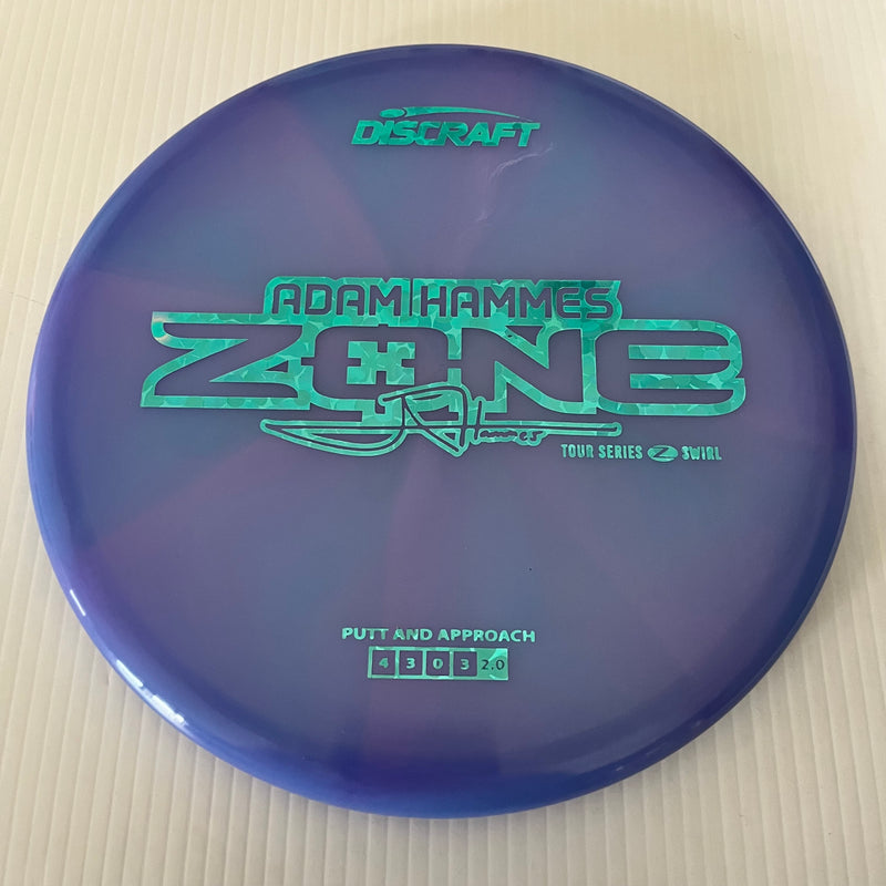 Discraft 2025 Adam Hammes Tour Series Z Swirl Blend Zone 4/3/0/3