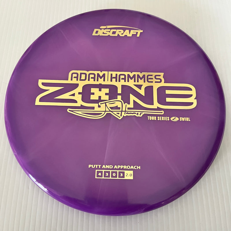 Discraft 2025 Adam Hammes Tour Series Z Swirl Blend Zone 4/3/0/3