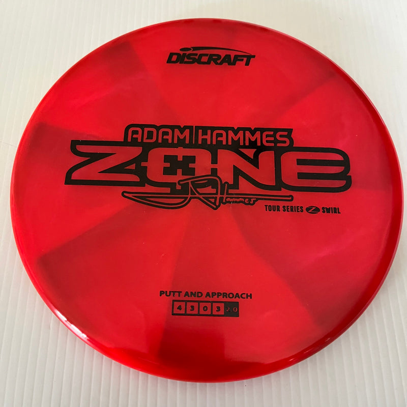 Discraft 2025 Adam Hammes Tour Series Z Swirl Blend Zone 4/3/0/3