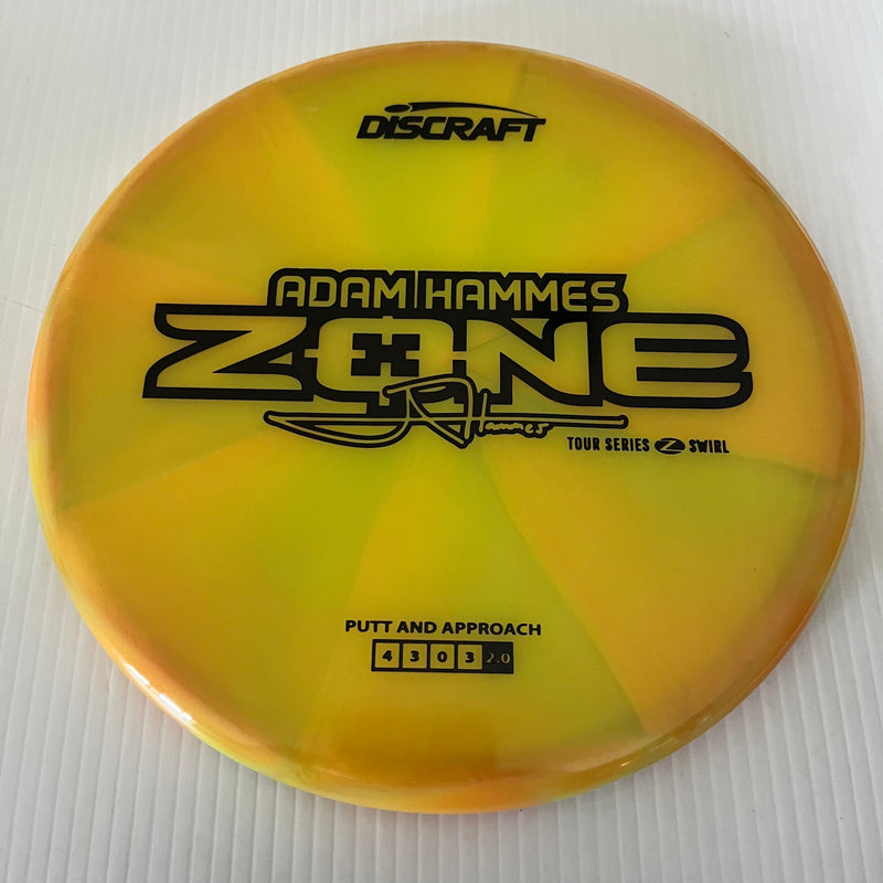 Discraft 2025 Adam Hammes Tour Series Z Swirl Blend Zone 4/3/0/3