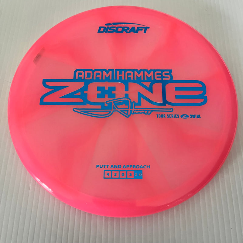 Discraft 2025 Adam Hammes Tour Series Z Swirl Blend Zone 4/3/0/3