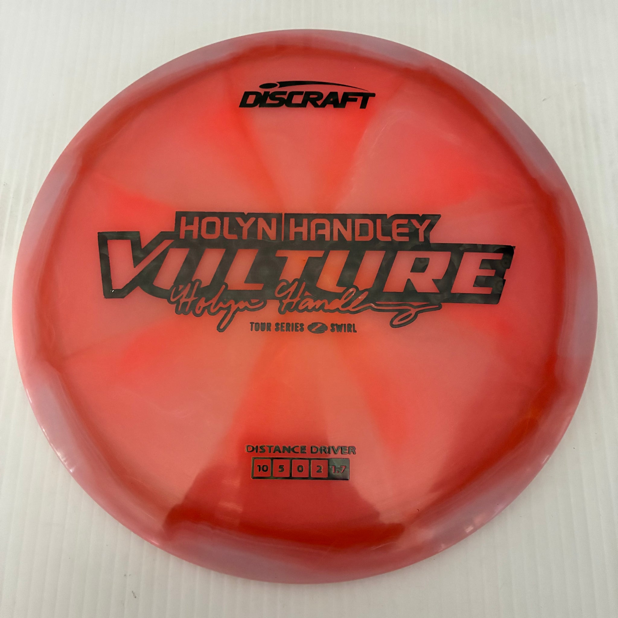 Discraft 2025 Holyn Handley Tour Series Z Swirl Blend Vulture 10/5/0/2
