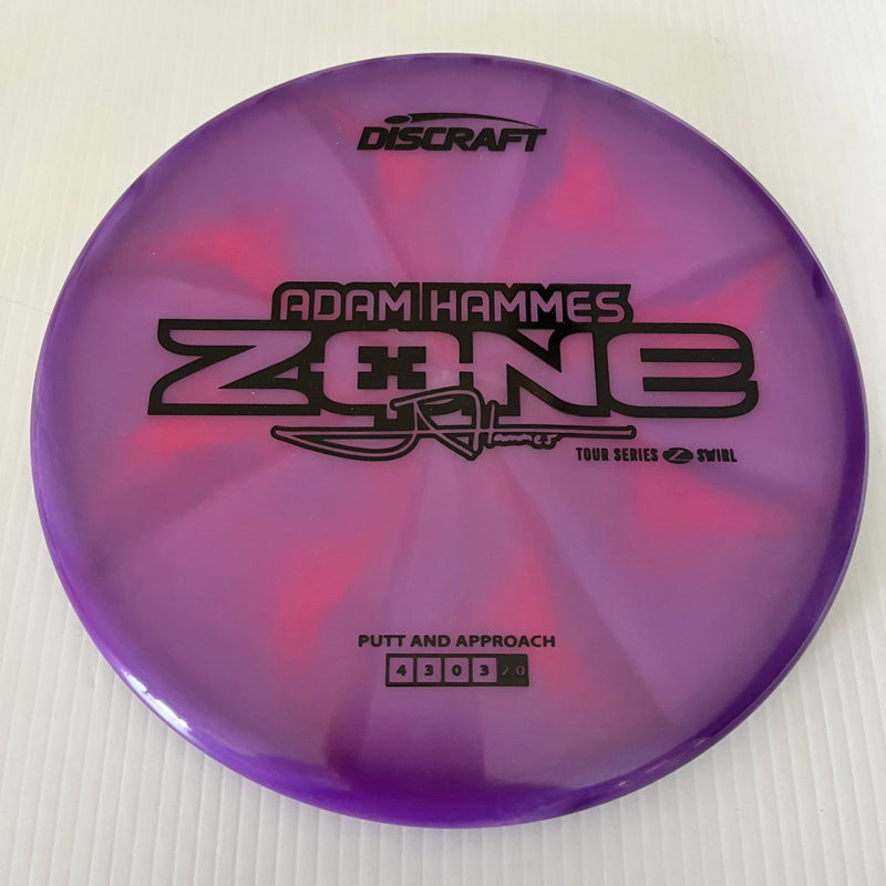 Discraft 2025 Adam Hammes Tour Series Z Swirl Blend Zone 4/3/0/3