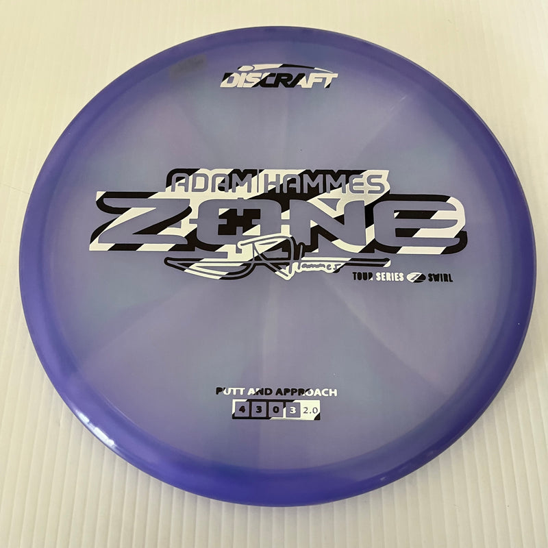 Discraft 2025 Adam Hammes Tour Series Z Swirl Blend Zone 4/3/0/3