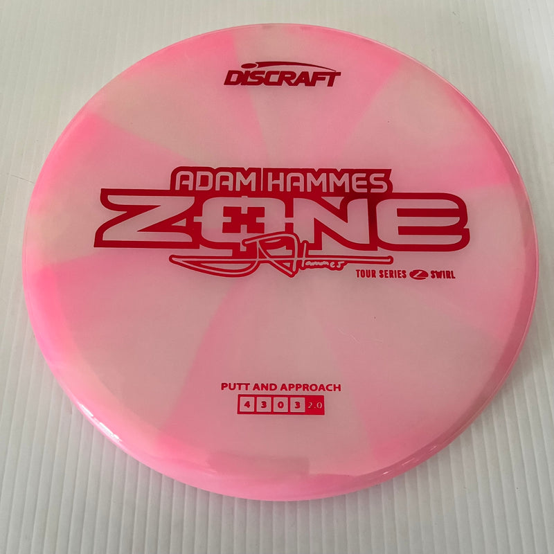 Discraft 2025 Adam Hammes Tour Series Z Swirl Blend Zone 4/3/0/3