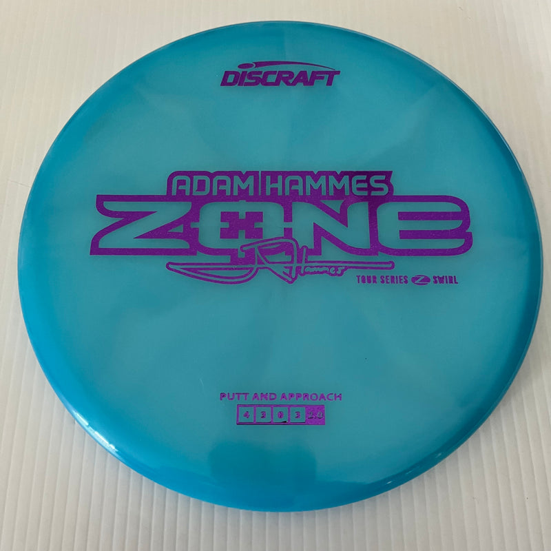 Discraft 2025 Adam Hammes Tour Series Z Swirl Blend Zone 4/3/0/3
