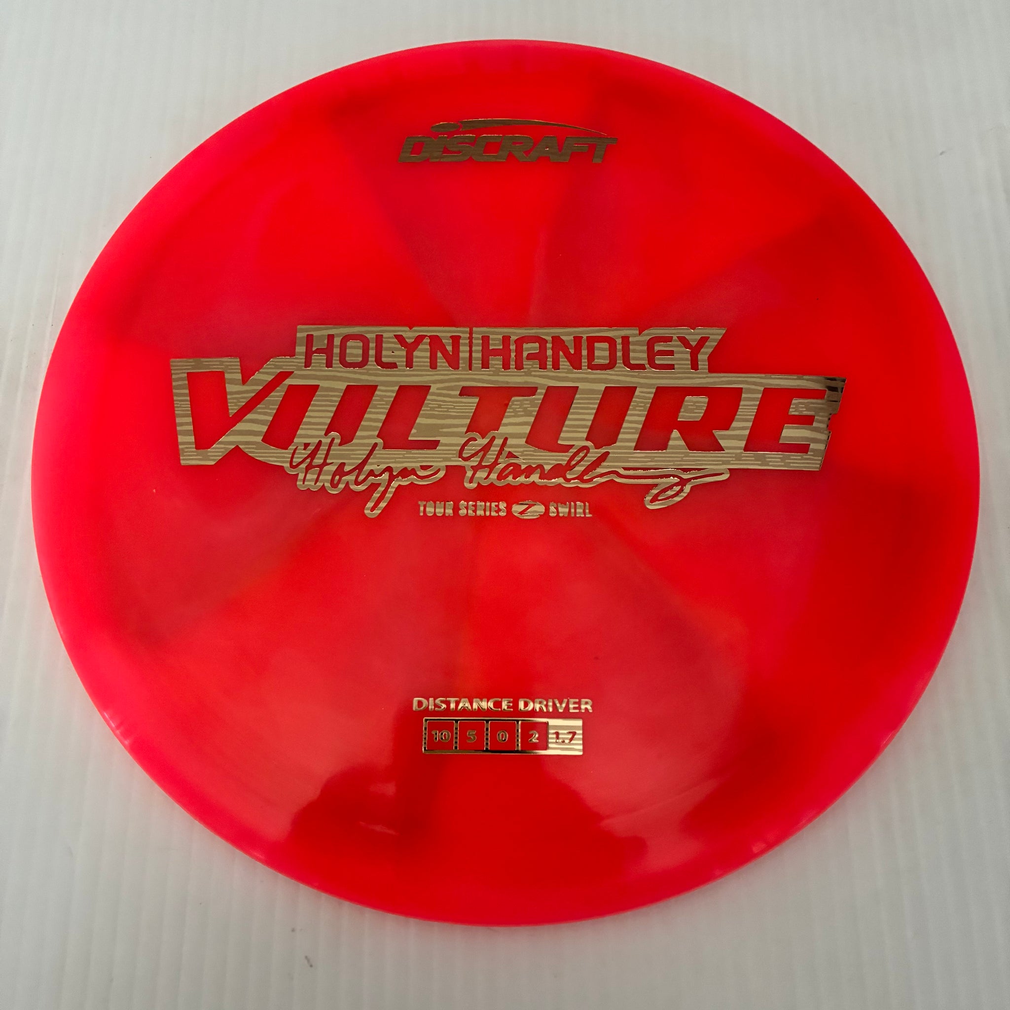 Discraft 2025 Holyn Handley Tour Series Z Swirl Blend Vulture 10/5/0/2