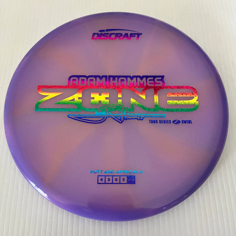 Discraft 2025 Adam Hammes Tour Series Z Swirl Blend Zone 4/3/0/3