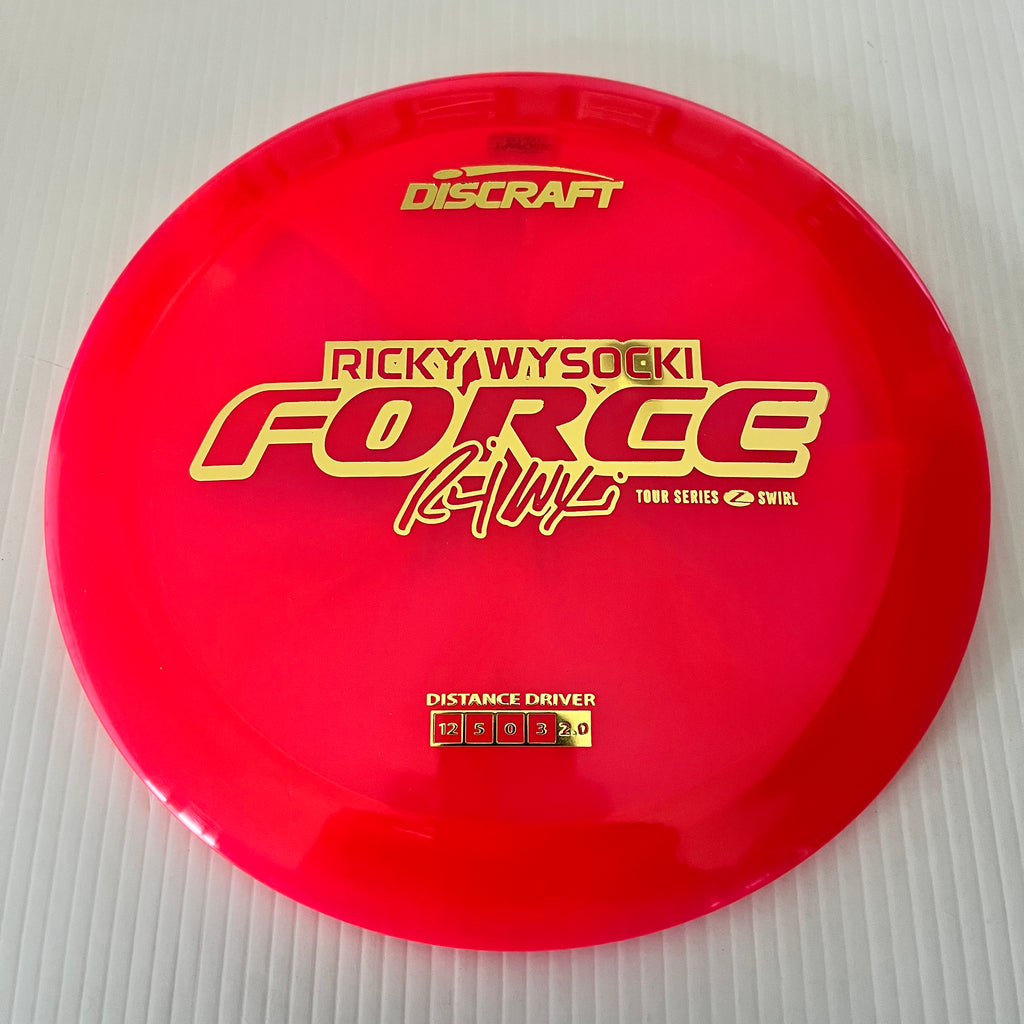 Discraft 2025 Ricky Wysocki Tour Series Z Swirl Blend Force 12/5/0/3