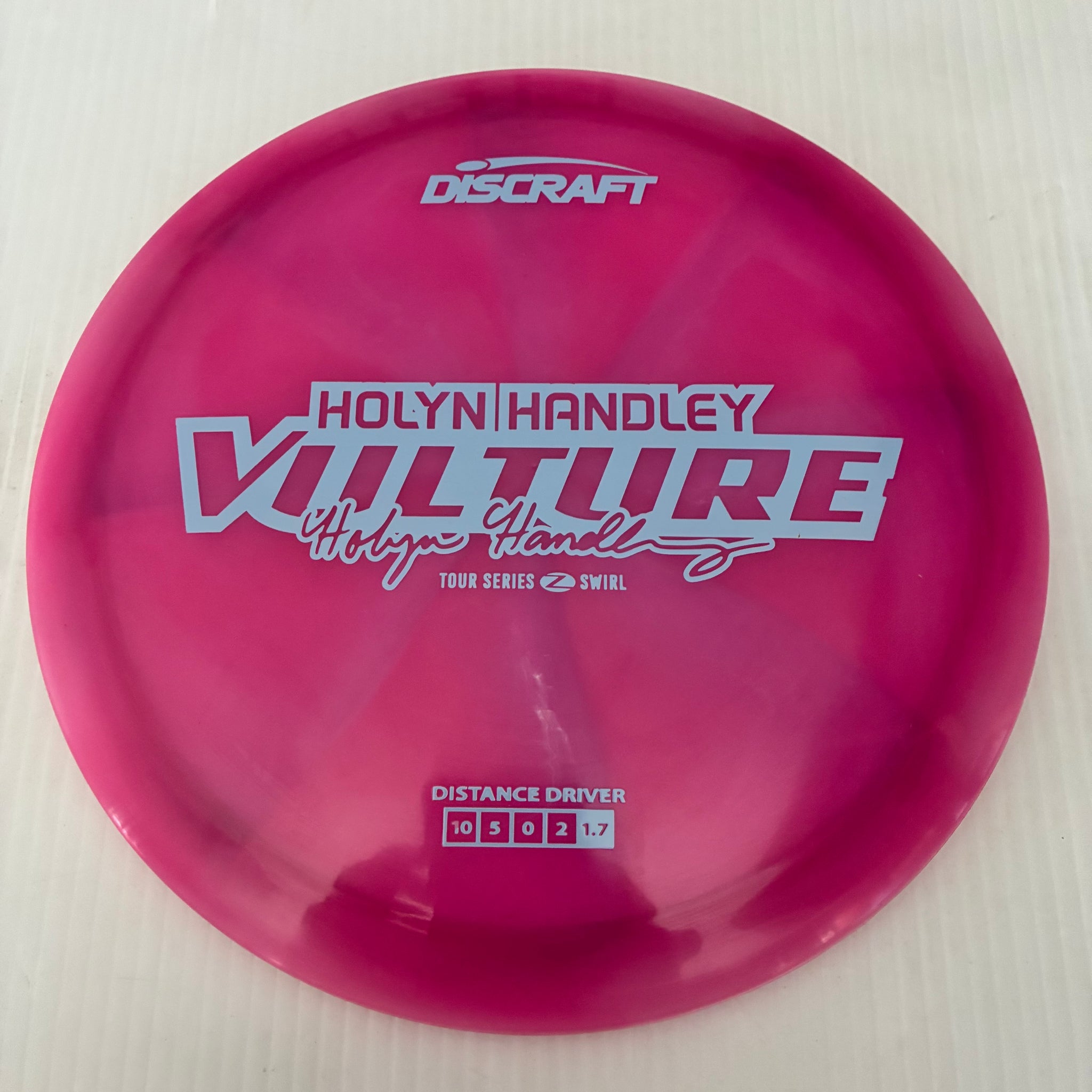 Discraft 2025 Holyn Handley Tour Series Z Swirl Blend Vulture 10/5/0/2