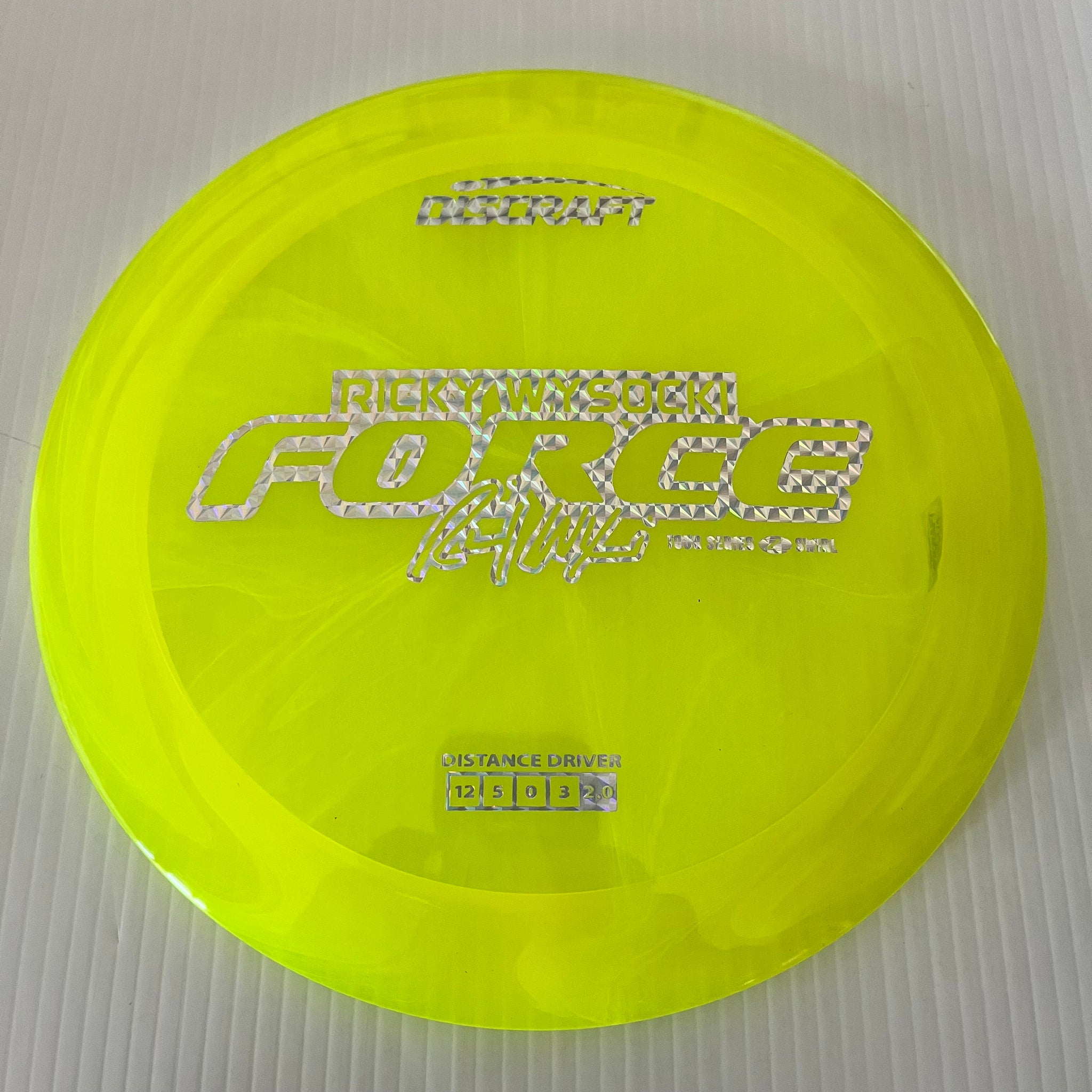 Discraft 2025 Ricky Wysocki Tour Series Z Swirl Blend Force 12/5/0/3