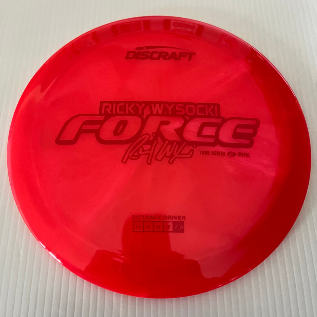 Discraft 2025 Ricky Wysocki Tour Series Z Swirl Blend Force 12/5/0/3