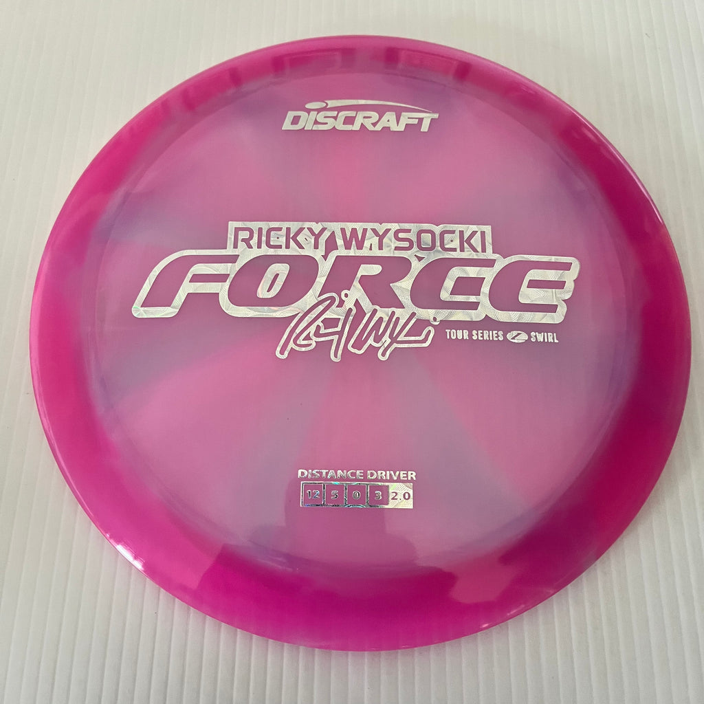 Discraft 2025 Ricky Wysocki Tour Series Z Swirl Blend Force 12/5/0/3