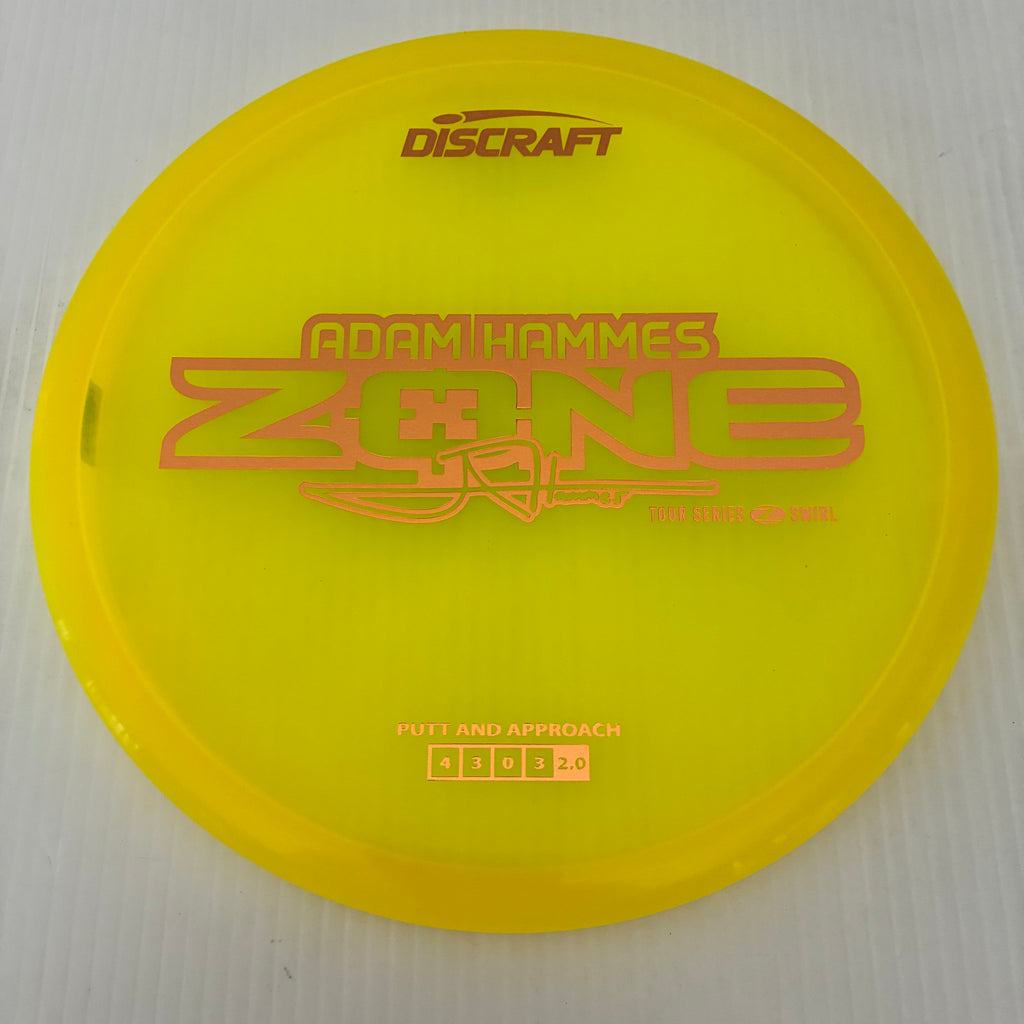 Discraft 2025 Adam Hammes Tour Series Z Swirl Blend Zone 4/3/0/3