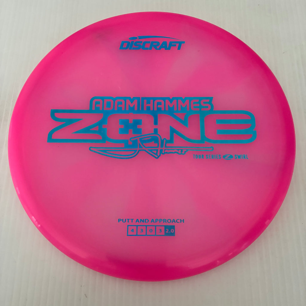 Discraft 2025 Adam Hammes Tour Series Z Swirl Blend Zone 4/3/0/3