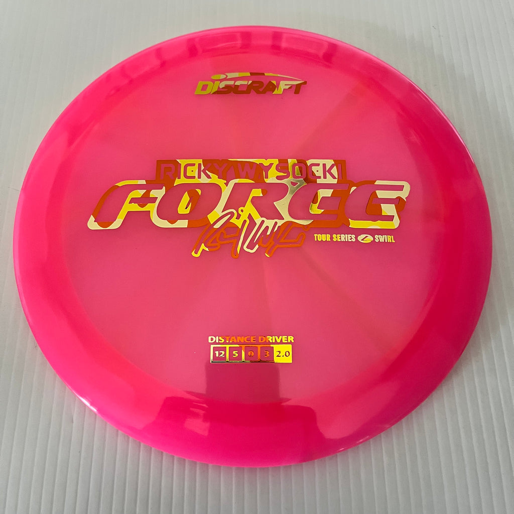 Discraft 2025 Ricky Wysocki Tour Series Z Swirl Blend Force 12/5/0/3