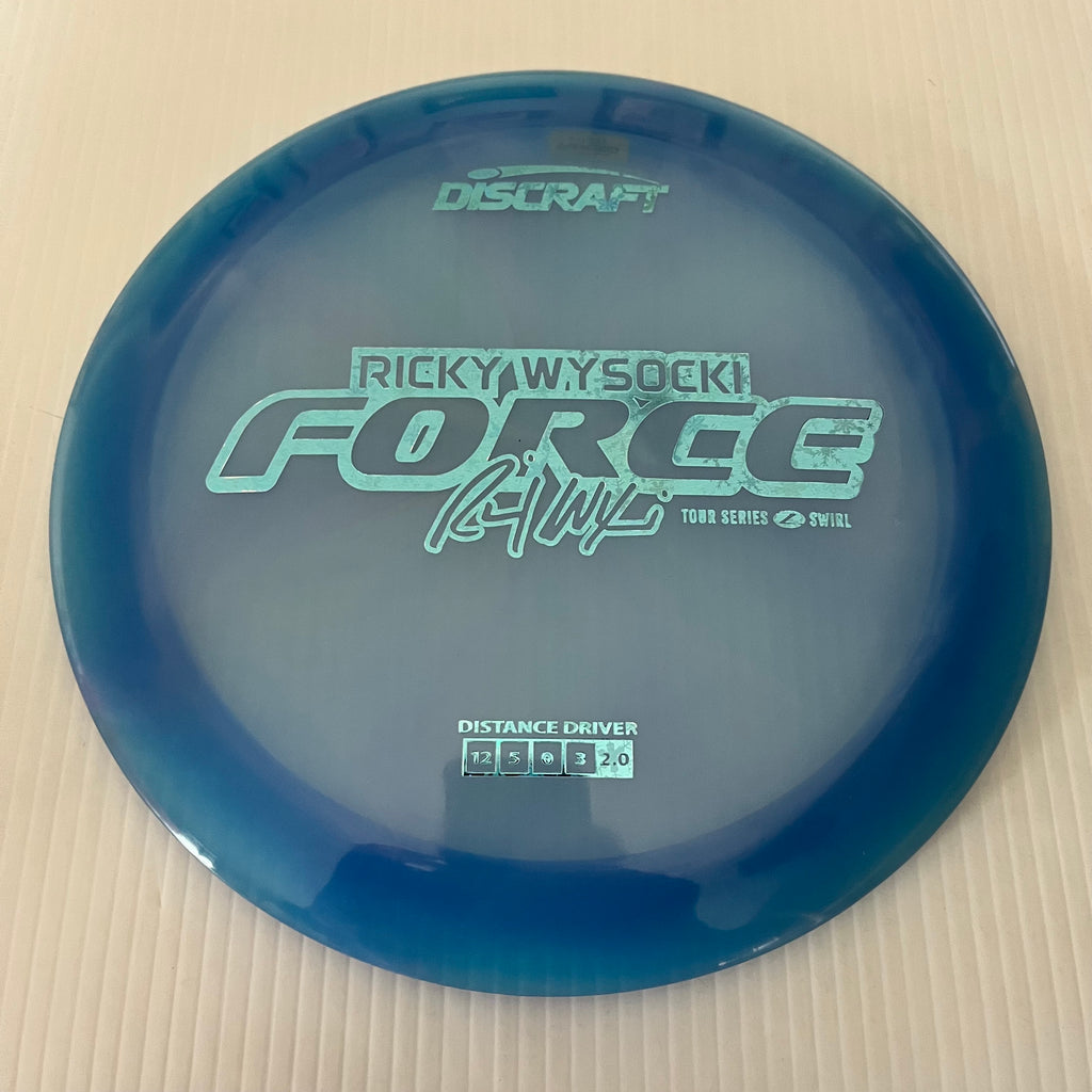 Discraft 2025 Ricky Wysocki Tour Series Z Swirl Blend Force 12/5/0/3