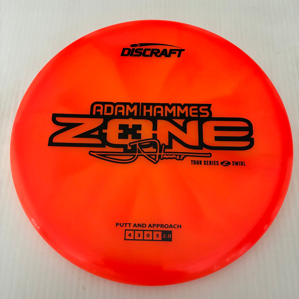 Discraft 2025 Adam Hammes Tour Series Z Swirl Blend Zone 4/3/0/3
