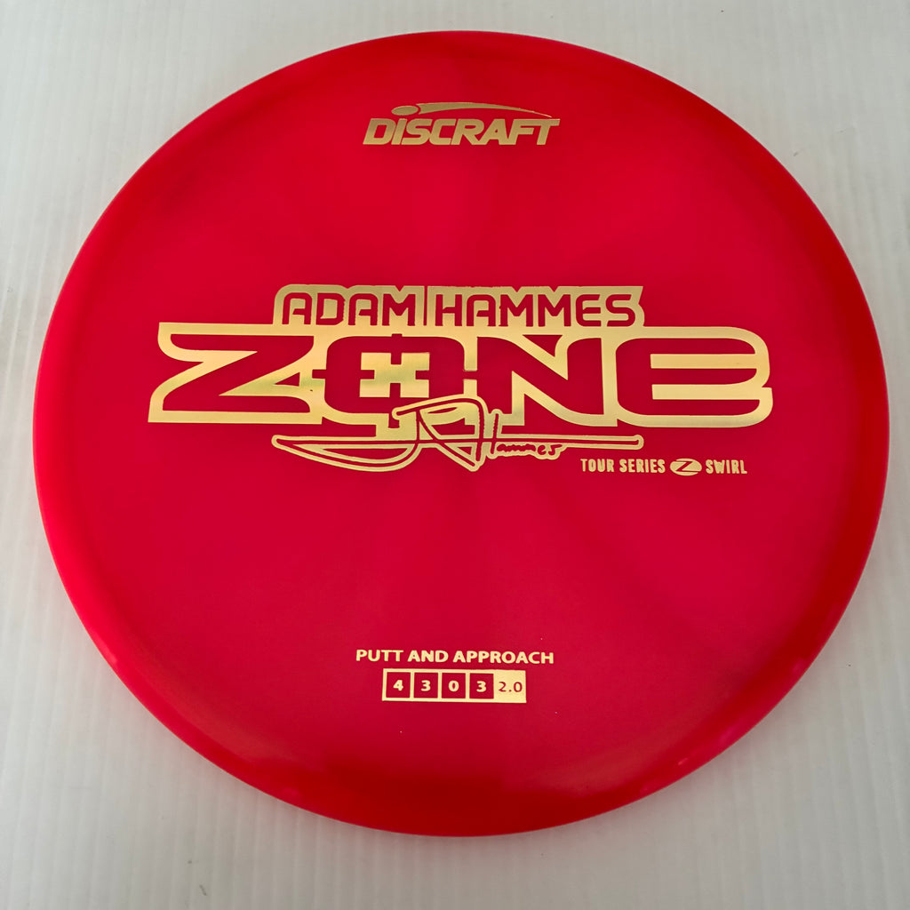 Discraft 2025 Adam Hammes Tour Series Z Swirl Blend Zone 4/3/0/3