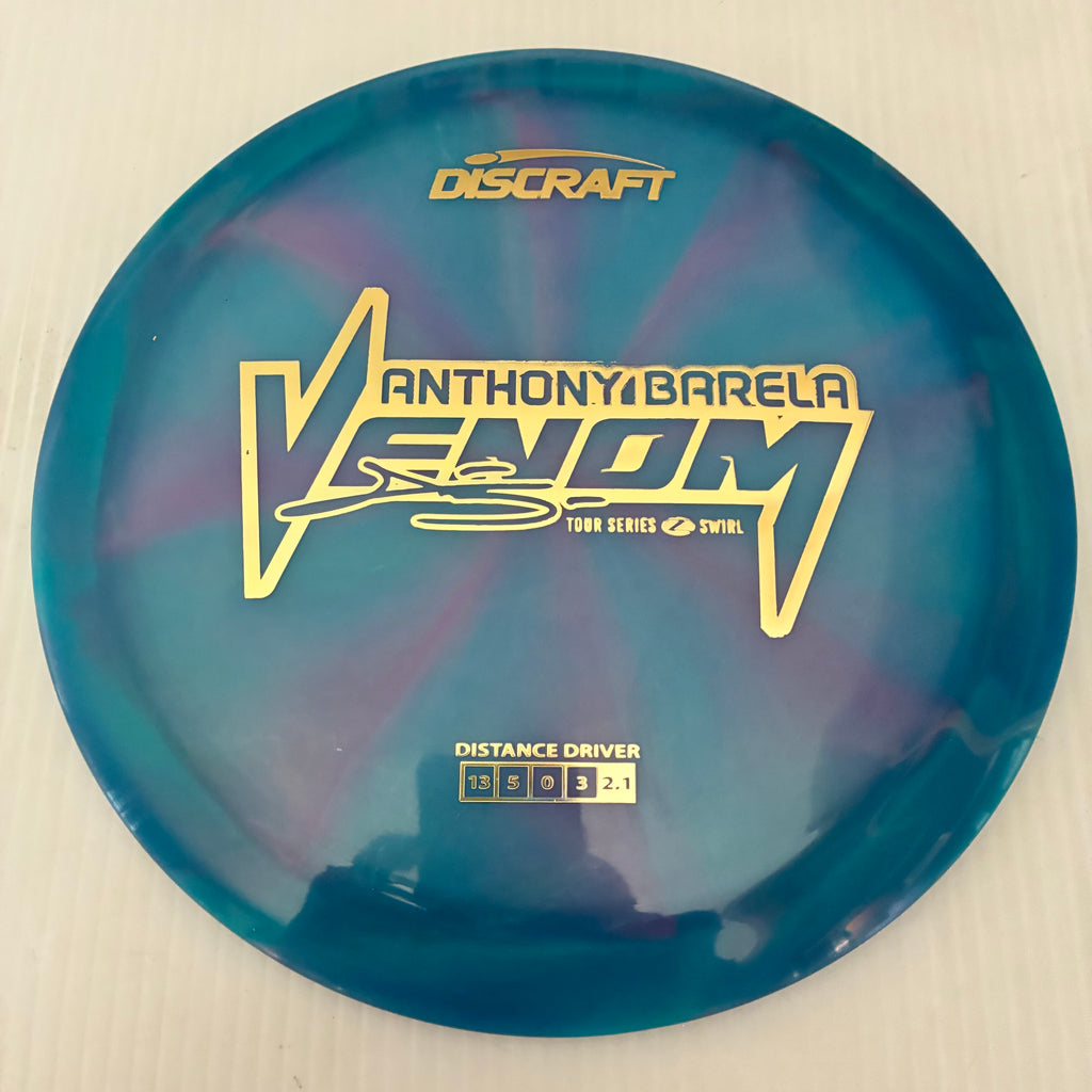 Discraft 2025 Anthony Barela Tour Series Z Swirl Blend Venom 13/5/0/3