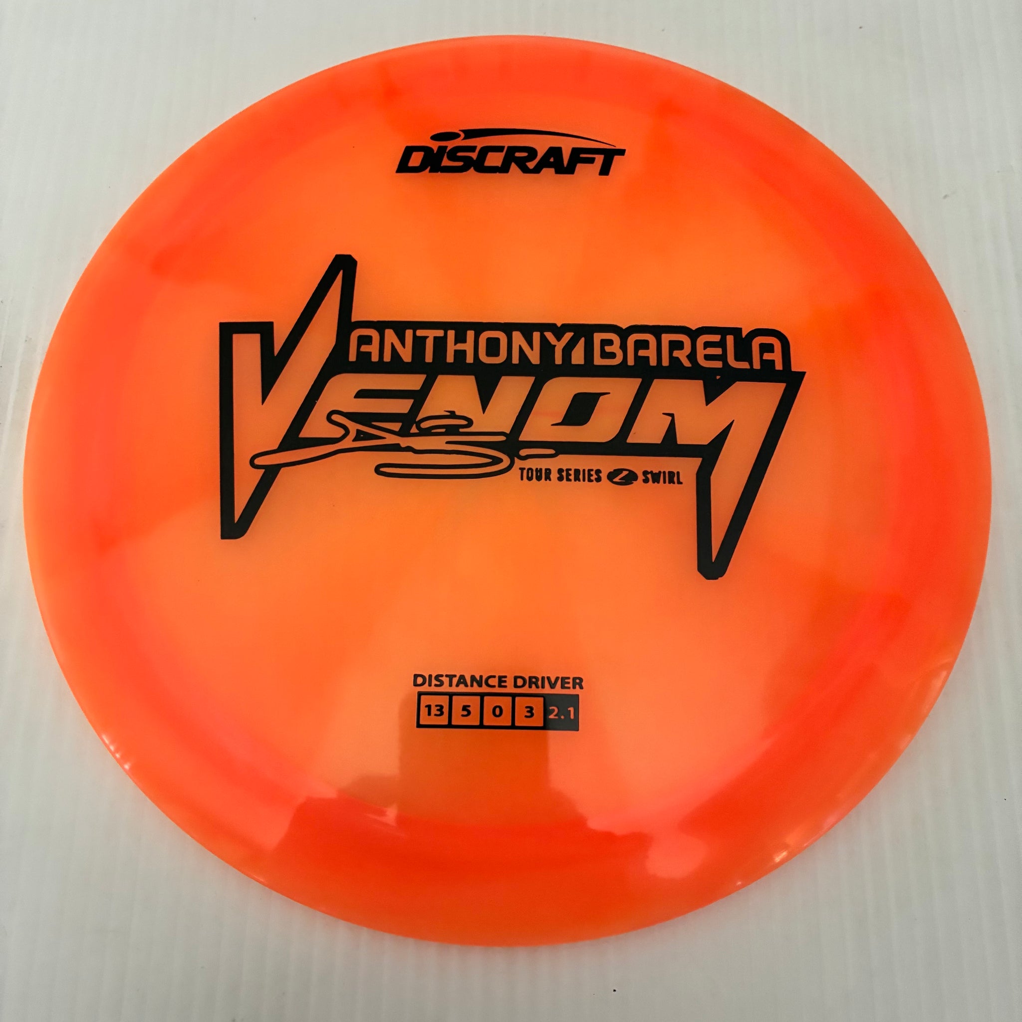Discraft 2025 Anthony Barela Tour Series Z Swirl Blend Venom 13/5/0/3