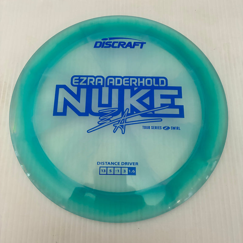 Discraft 2025 Ezra Aderhold Tour Series Z Swirl Blend Nuke 13/5/-1/3